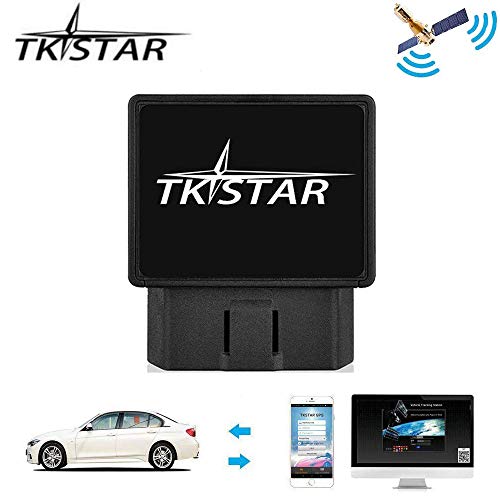 TKSTAR GPS Tracker, OBD Car GPS Tracker Vehicle Real Time Tracking...