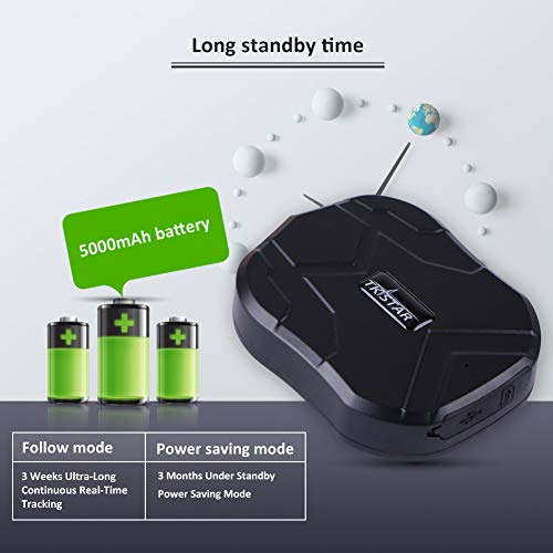 TKSTAR GPS Tracker, Car GPS Tracker for Vehicles Realtime Tracking...