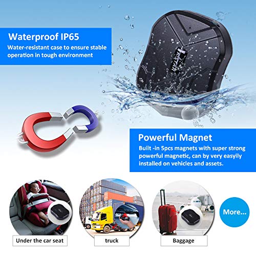 TKSTAR GPS Tracker, Car GPS Tracker for Vehicles Realtime Tracking...