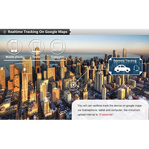 TKSTAR GPS Tracker, Car GPS Tracker for Vehicles Realtime Tracking...