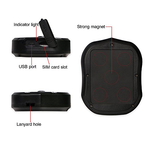 TKSTAR GPS Tracker, Car GPS Tracker for Vehicles Realtime Tracking...