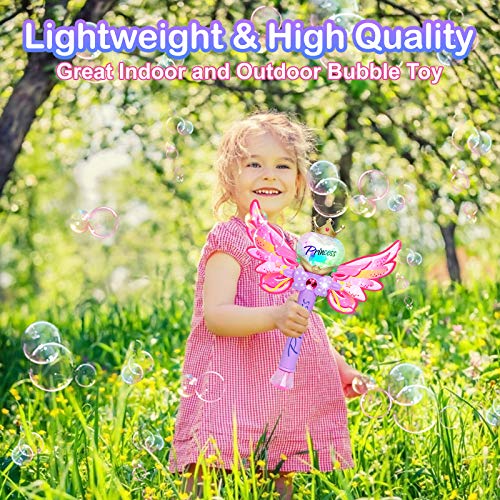 Sitodier Bubble Machine Bubble Blower for Toddlers Kids | Princess...