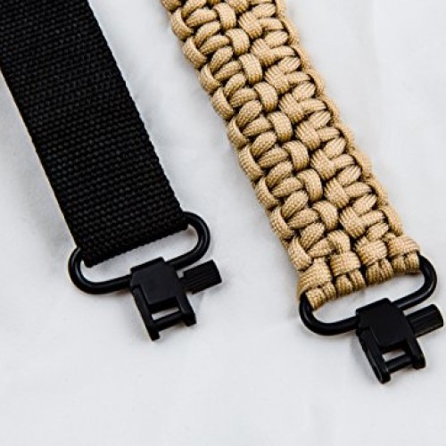 TLO Outdoors Paracord Sling - Adjustable 2-Point Paracord Slin...