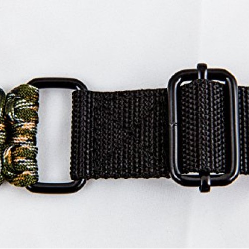 TLO Outdoors Paracord Sling - Tactical 2-Point Rifle Sling, Ex...