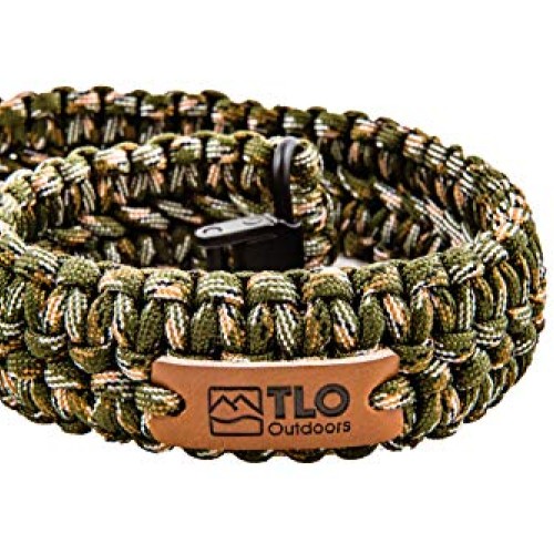 TLO Outdoors Paracord Sling - Tactical 2-Point Rifle Sling, Ex...