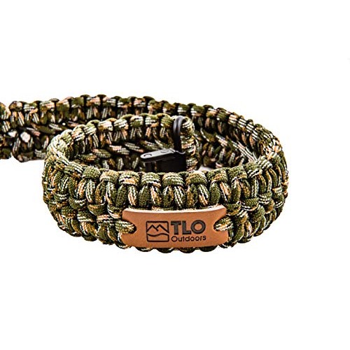 TLO Outdoors Paracord Sling - Tactical 2-Point Rifle Sling, Ex...