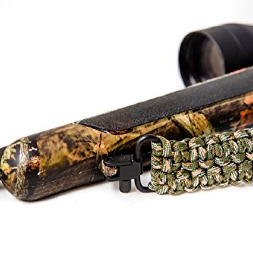 TLO Outdoors Paracord Sling - Tactical 2-Point Rifle Sling, Ex...