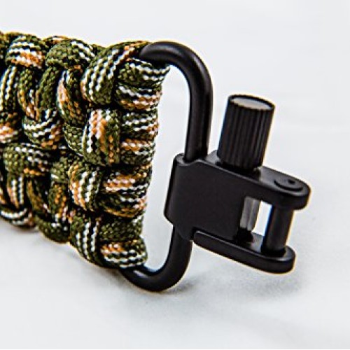 TLO Outdoors Paracord Sling - Tactical 2-Point Rifle Sling, Ex...