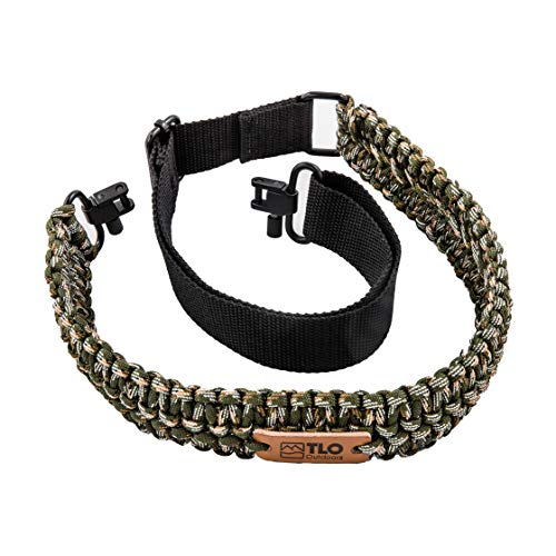 TLO Outdoors Paracord Sling - Tactical 2-Point Rifle Sling, Ex...