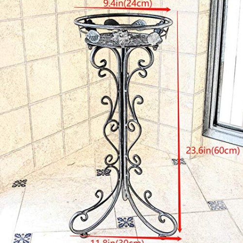 Metal Tall Plant Stand Indoor/Outdoor,Iron Flower Pot Holder Small...