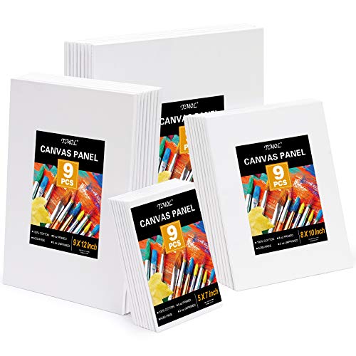 Painting Canvas Panels Multi Pack- 5x7,8x10,9x12,11x14 9 of E...