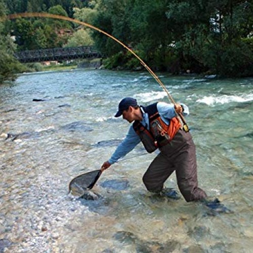 Toandon Mens Chest Waders Fishing Bootfoot Waders with Boots Water...