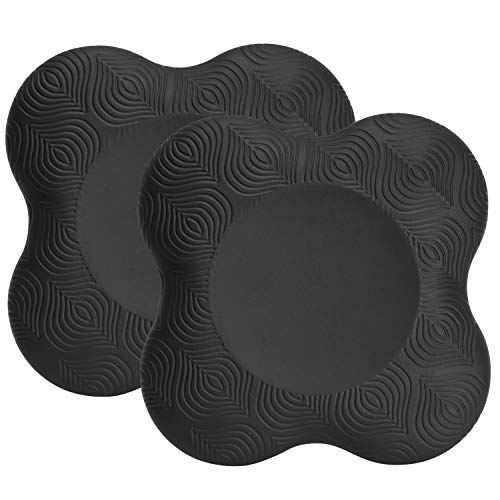 TOBWOLF 2PCS Yoga Knee Pad, Soft Foam Yoga Kneeling Mat, Non Slip ...