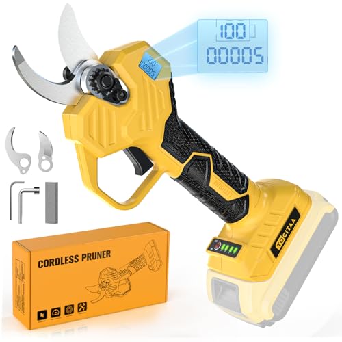 Cordless Electric Pruning Shears for Dewalt 20v Battery, TOCiTAA P...