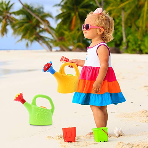 Toddmomy 2Pcs Plastic Watering Can Chicken Watering Can Toys Beach...