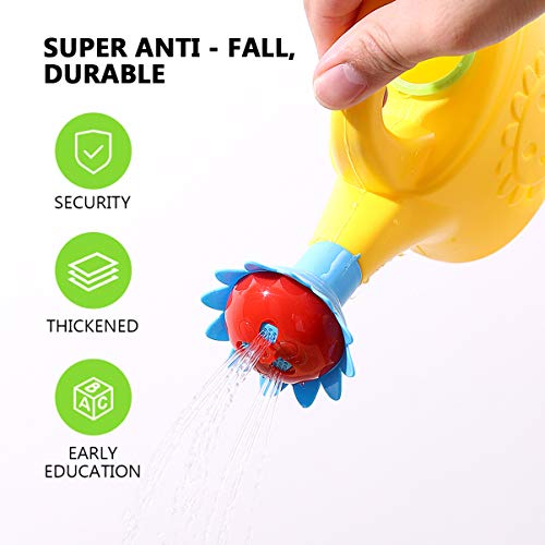 Toddmomy 2Pcs Plastic Watering Can Chicken Watering Can Toys Beach...