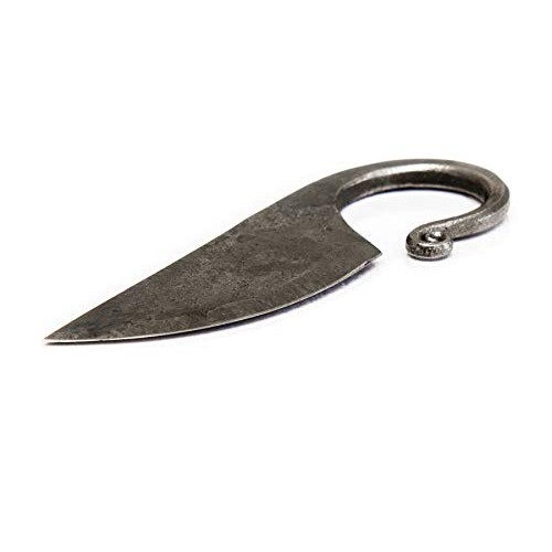 Original Gift, Celtic Pocket Knife, Hand Forged Knife.Hardened Bla...