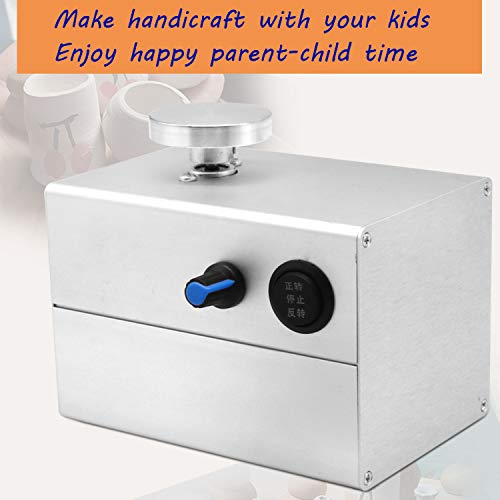 USB Mini Ceramic Pottery Wheel Machine, 2000RPM Aluminum Alloy Cla...