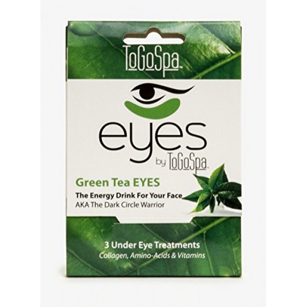 Green Tea EYES by ToGoSpa – Premium Anti-Aging Collagen Gel Pads f...
