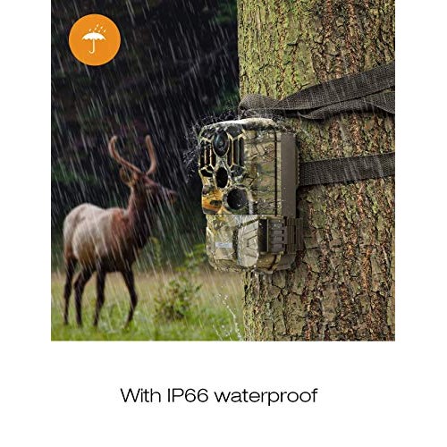 TOGUARD WiFi Trail Camera 20MP 1296P Game Camera Motion Activated ...