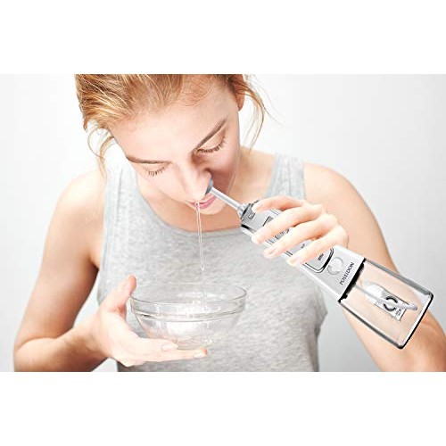 Nasal Irrigator with Bonus 30 Saline Packets - Irrigation for Sinu...
