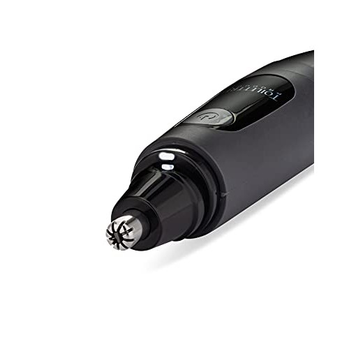 ToiletTree Products Water Resistant Nose and Ear Hair Trimmer with...