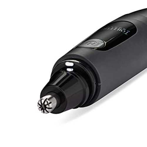 ToiletTree Products Water Resistant Nose and Ear Hair Trimmer with...