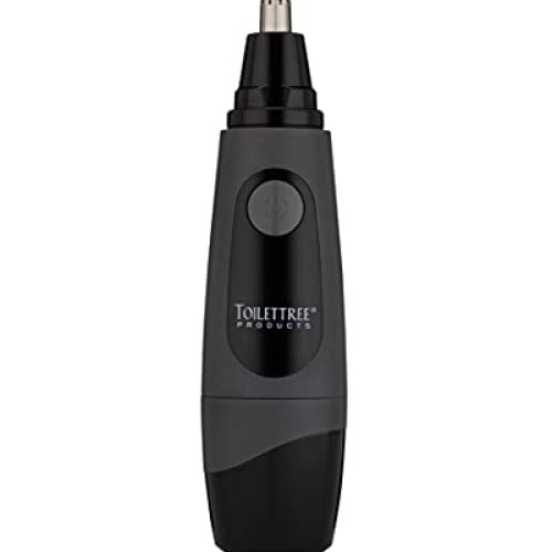 ToiletTree Products Water Resistant Nose and Ear Hair Trimmer with...