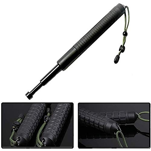 TOKONG Outdoor Tool, Expandable Climbing Stick Black