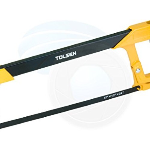 12inch 300mm Aluminum Hack Saw Handsaw Frame Blade Dual Rubber Han...