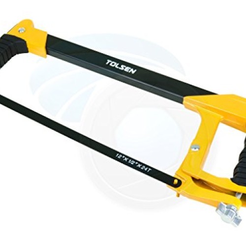 12inch 300mm Aluminum Hack Saw Handsaw Frame Blade Dual Rubber Han...