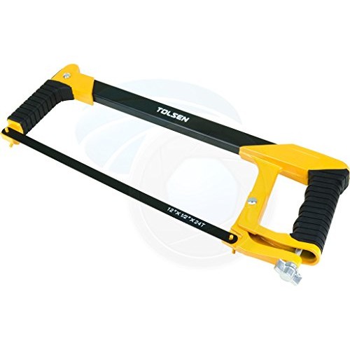 12inch 300mm Aluminum Hack Saw Handsaw Frame Blade Dual Rubber Han...