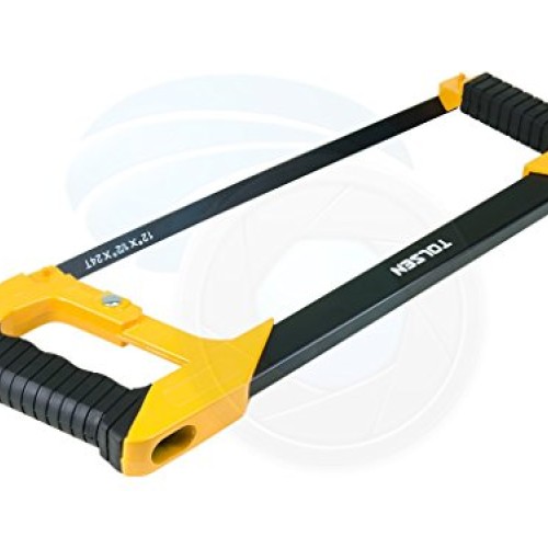 12inch 300mm Aluminum Hack Saw Handsaw Frame Blade Dual Rubber Han...