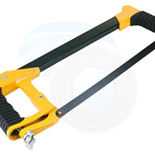 12inch 300mm Aluminum Hack Saw Handsaw Frame Blade Dual Rubber Han...