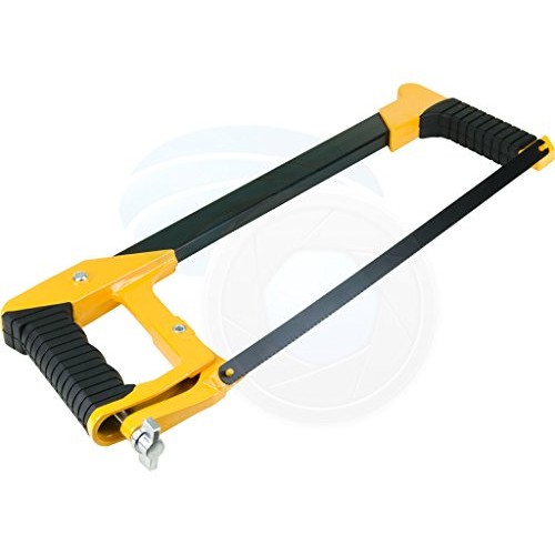 12inch 300mm Aluminum Hack Saw Handsaw Frame Blade Dual Rubber Han...