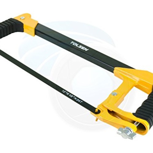 12inch 300mm Aluminum Hack Saw Handsaw Frame Blade Dual Rubber Han...