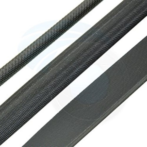 3pcs T12 Carbon Steel Rasp File Set Grinder Half Round Flat Metal ...