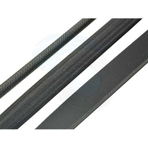 3pcs T12 Carbon Steel Rasp File Set Grinder Half Round Flat Metal ...
