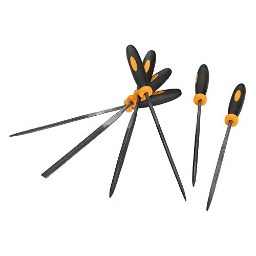 6pcs Mini Files Metal Filing Rasp Needle File Wood Woodworking Tools