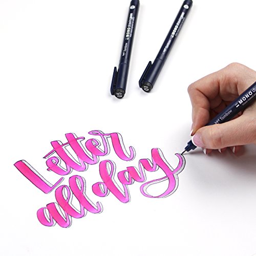 Tombow 66403 MONO Drawing Pen, 3-Pack. Create Precise, Detailed Dr...