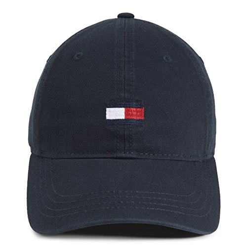 Tommy Hilfiger Mens Ardin Dad Hat, Tommy Navy, One Size