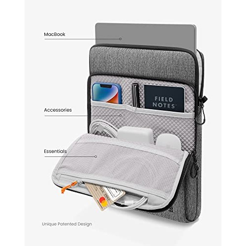 tomtoc 360 Protective Laptop Shoulder Bag Designed for 16-inch New...