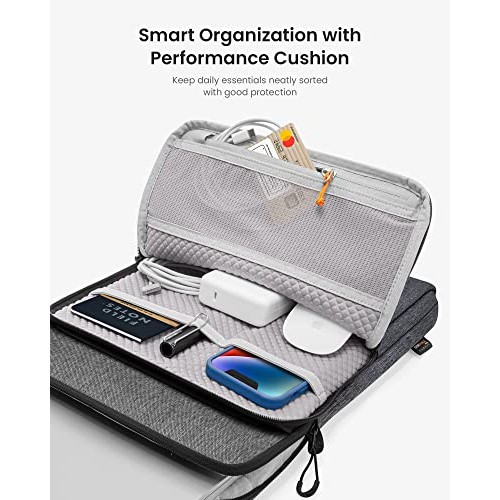 tomtoc 360 Protective Laptop Shoulder Bag Designed for 16-inch New...