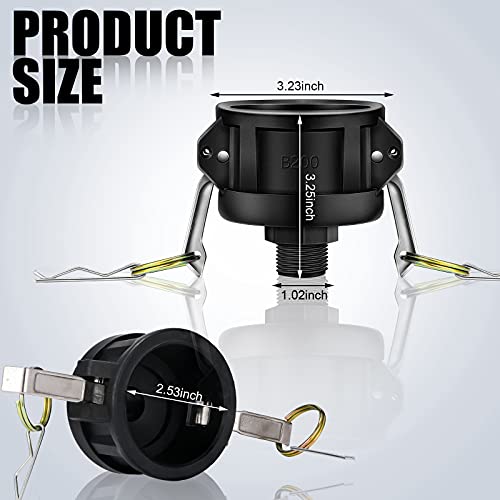 275 330 Gallon IBC Tote Fittings, Adapter, Tank Drain Adapter for ...