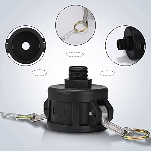 275 330 Gallon IBC Tote Fittings, Adapter, Tank Drain Adapter for ...