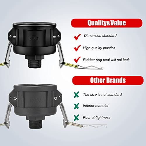 275 330 Gallon IBC Tote Fittings, Adapter, Tank Drain Adapter for ...