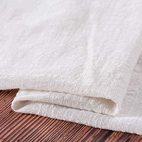 Linen Cotton Fabric 53 Inches Wide DIY for Dress Shirt Tablecloth ...