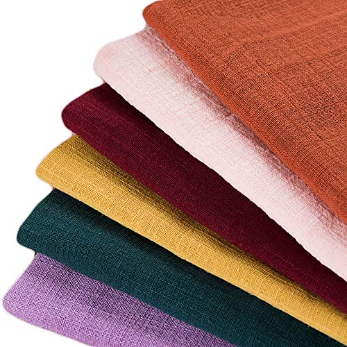 Linen Cotton Fabric 53 Inches Wide DIY for Dress Shirt Tablecloth ...