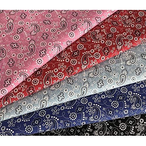 Tong Gu Retro Paisley Floral Printed Fabric 100% Cotton Clothing A...