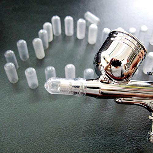 Tongina 2pcs Plastic Airbrush Protective Cover Anti-Corrosion Hobb...